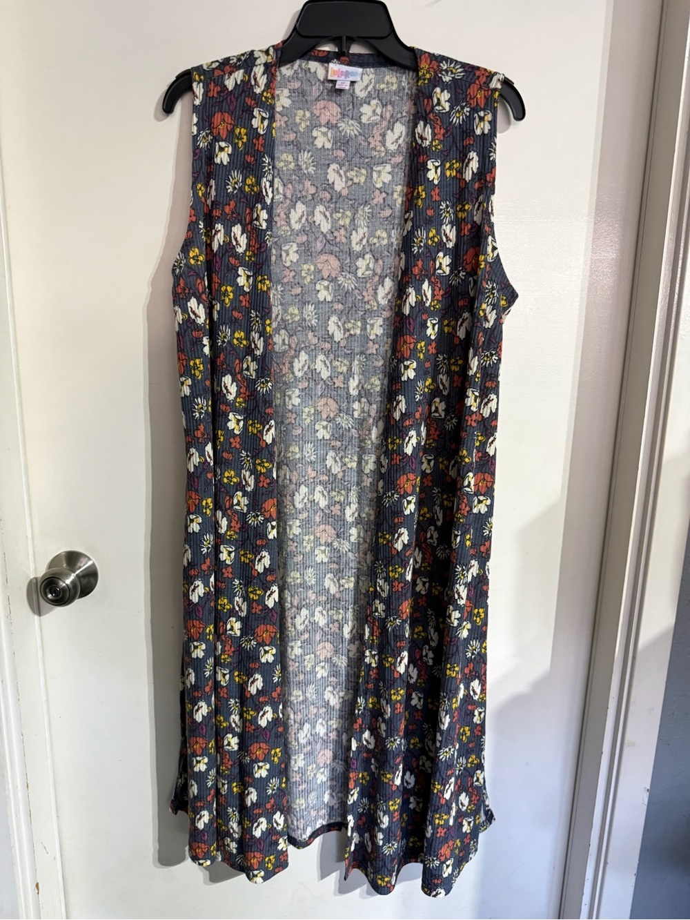 EUC LulaRoe sleeveless long Duster size M
